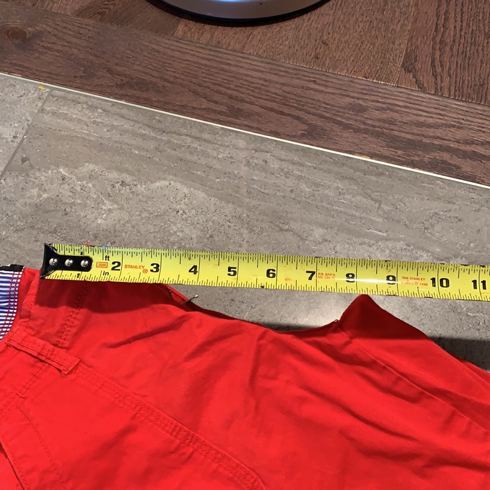 Point Zero Capris Orange-Red size US2 - Picture 6 of 7